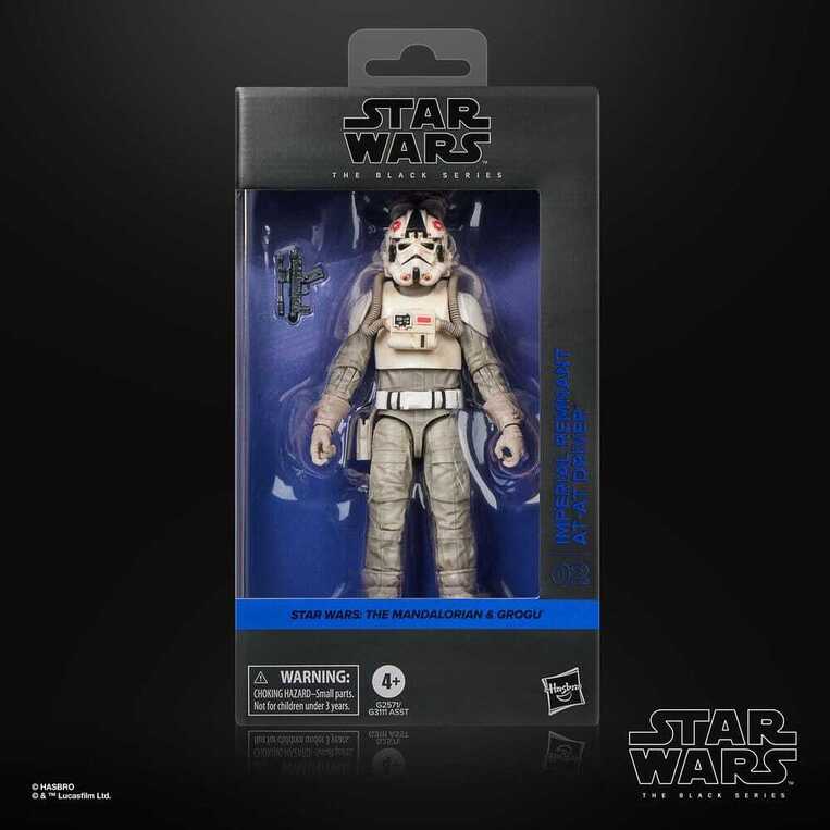 Star Wars: The Mandalorian & Grogu Black Series Action Figure Imperial Remnant AT-AT Driver 15 cm - G2571