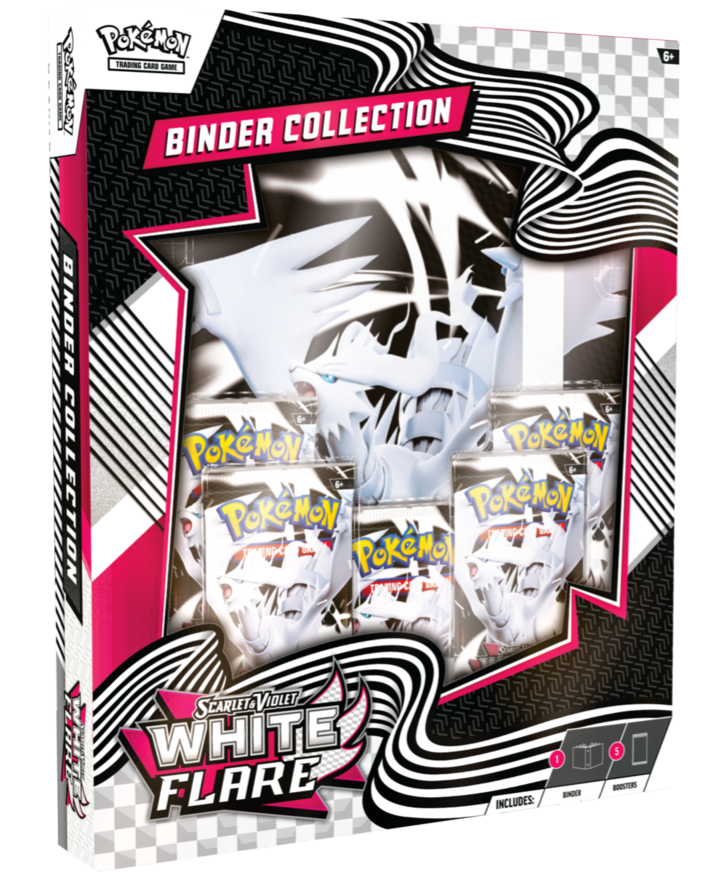 SV10.5 White Flare Binder Collection - POK100397