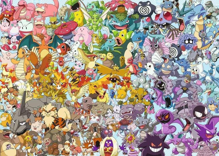 Ravensburger Pokémon 1000 pieces Puzzle Pokémon - 12000460