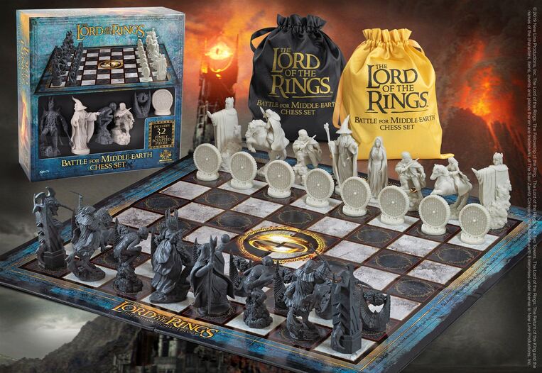 Lord Of The Rings - Battle For Middle Earth Chess Set - NN2174