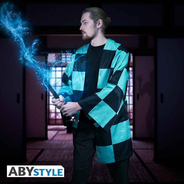 Demon Slayer Jacket Replica - Tanjiro’s Haori - ABYROL041- One Size