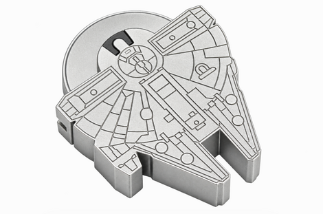 Star Wars Pizza Cutter Millennium Falcon - UKNC18152