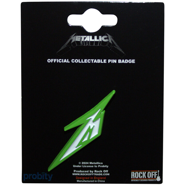Metallica Pin Badge: M Logo - METPIN08