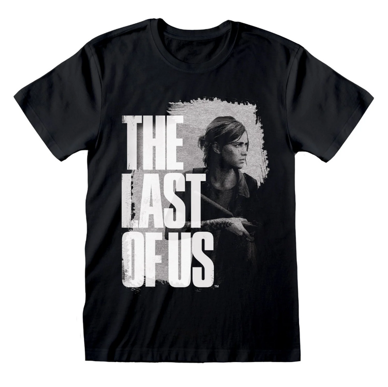 The Last Of Us 'Ellie' (Black) T-Shirt - LOU09552TSB- XL
