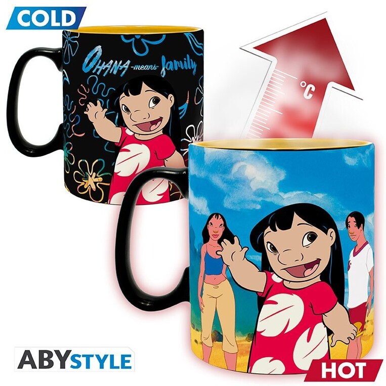 Disney Lilo & Stitch Mug Heat Change 460ml - ABYMUG992