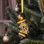Harry Potter Hufflepuff Stocking Christmas hanging ornament - B5619T1