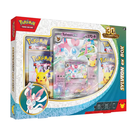 Pokémon TCG 30th Celebration Sylveon ex Box - POK104631