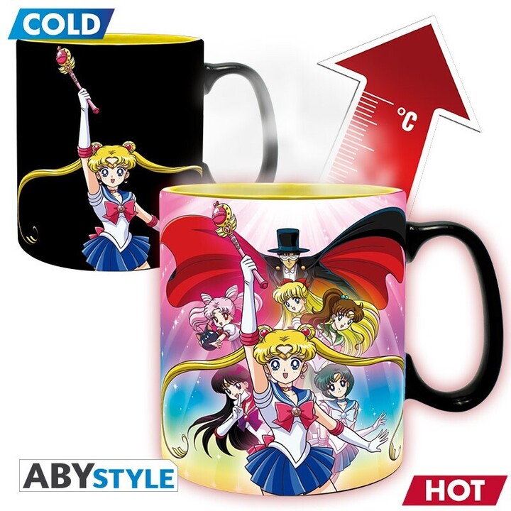 Sailor Moon - Mug Heat Change - 460 Ml - ABYMUG907