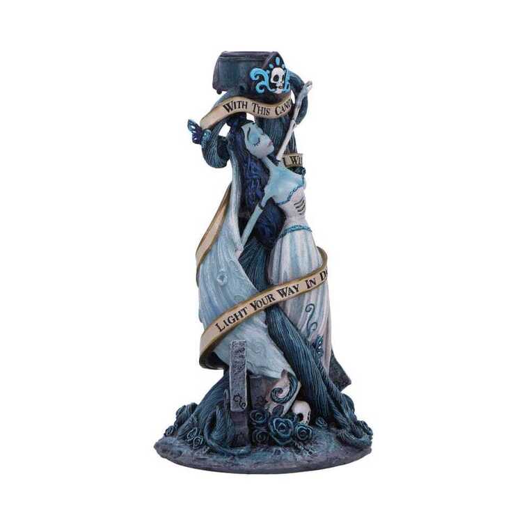 Corpse Bride Candle Holder With This Candle Vow 19 cm - NEMN-B7256C25