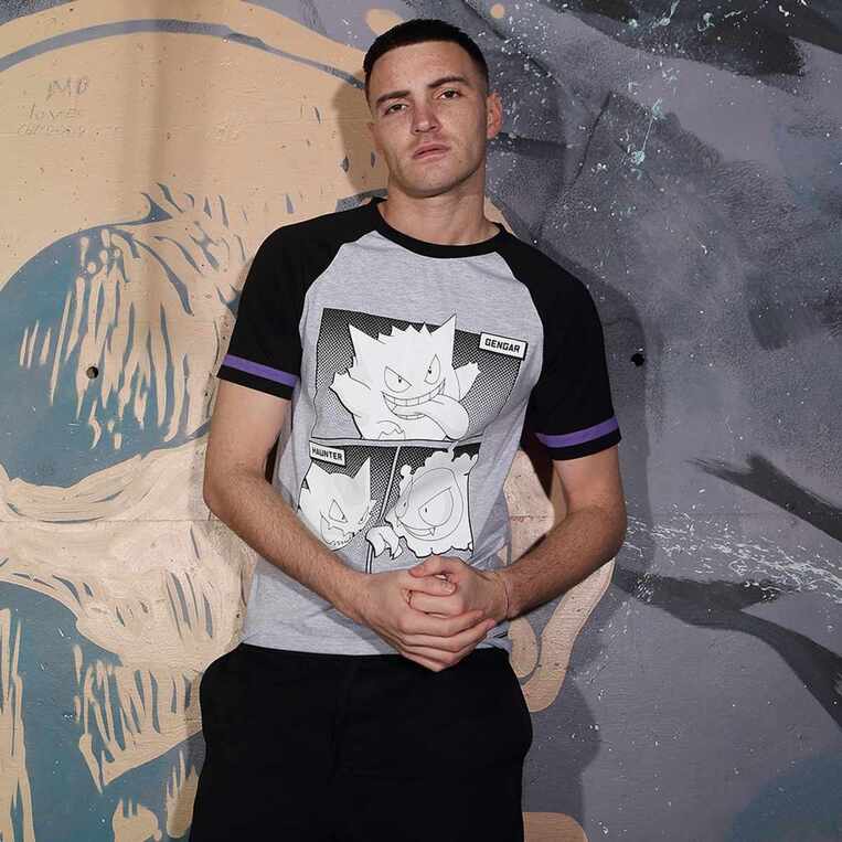 Pokemon – Shadow Pokemon (SuperHeroes Inc. Contrast Raglan T-Shirt) - POK04051RGC