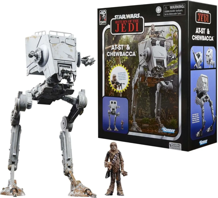 Star Wars Episode VI Vintage Collection Vehicle With Figure AT-ST & Chewbacca - F8056