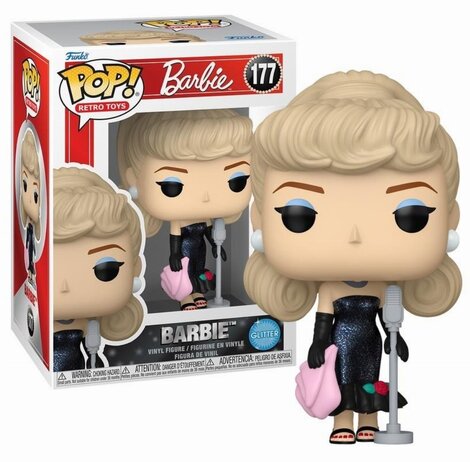 Funko Pop! Retro Toys: Barbie (Glitter) #177 Vinyl Figure