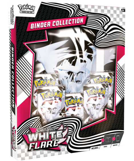 SV10.5 White Flare Binder Collection - POK100397