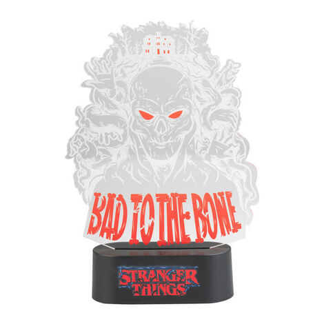Stranger Things Bad To the Bone Led Lamp - LAMPL003