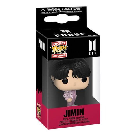 Funko Pocket POP! Rocks: BTS - Jimin Keychain Figure