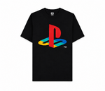 PlayStation Logo Short Sleeved T-shirt Black - TS671514SNY- M