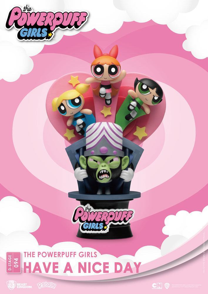 The Powerpuff Girls D-Stage PVC Diorama Have A Nice Day New Version 15 cm - BKDDS-094NV