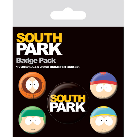 South Park (Faces) Badge Pack - BP2402242