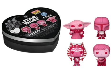 Funko Pop! Star Wars Valentines Pocket 4-Pack