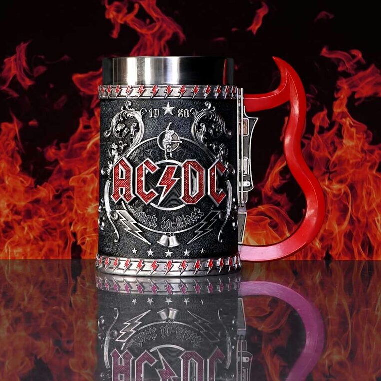 AC/DC Tankard Back In Black - NEMN-B5566T1