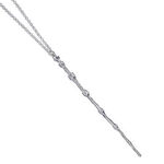 Harry Potter Professor Dumbledore Silver Plated Zinc Alloy Wand Necklace Gift Boxed - EGH0003