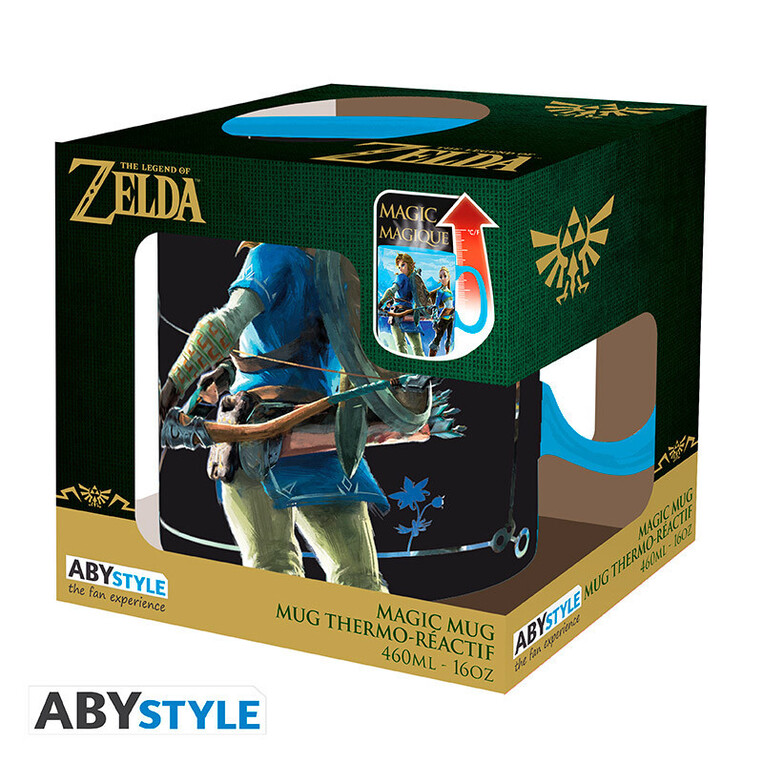 The Legend Of Zelda Mug Heat Change 460ml Breath Thewild - ABYMUGA648