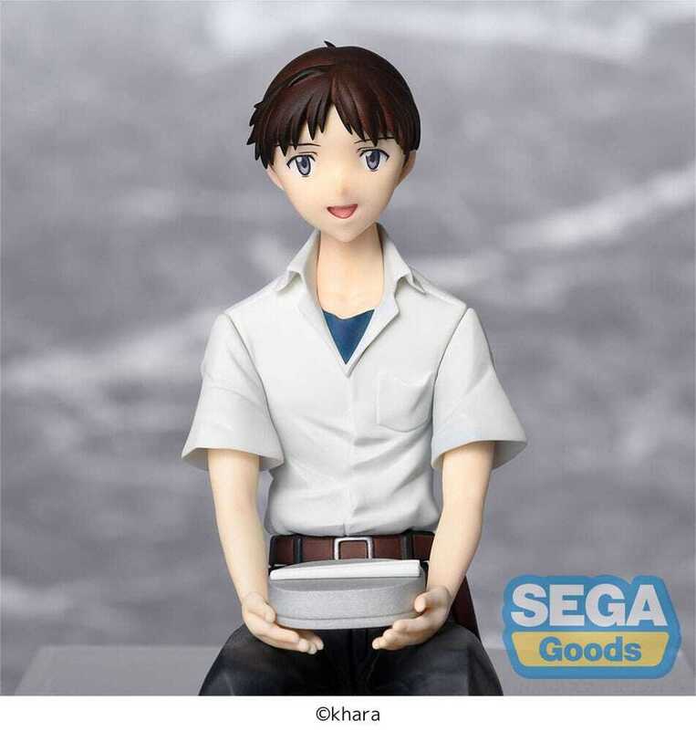 Rebuild of Evangelion PM Perching PVC Statue Shinji Ikari Evangelion New Theatrical Edition 14 cm - SEGA45724