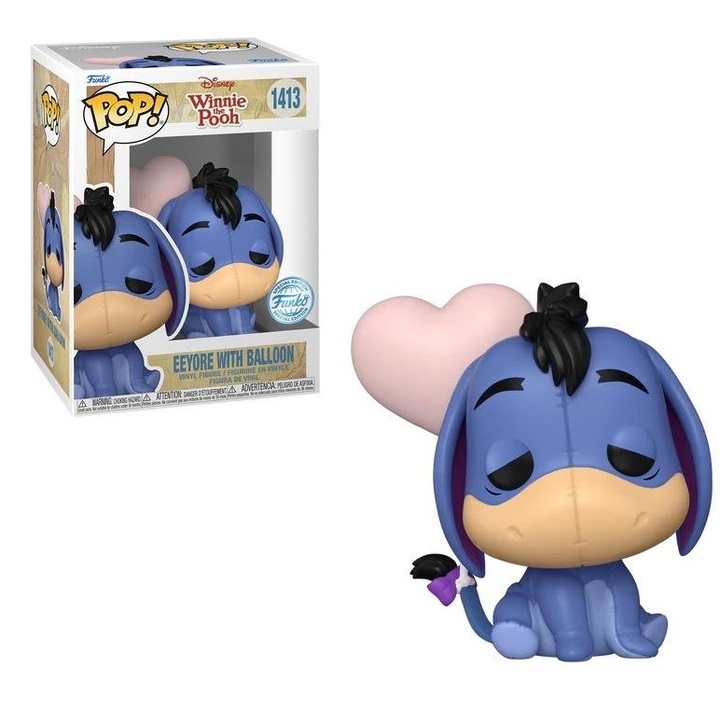 Funko POP! Disney: Winnie the Pooh - Eeyore with Balloon #1413 (Exclusive) Figure