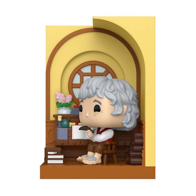 Funko Pop! Nooks: The Lord of The Rings - Bilbo Baggins in Bag-End Vinyl Figure