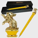 Harry Potter Hufflepuff Pen Gold Plated - NN7282