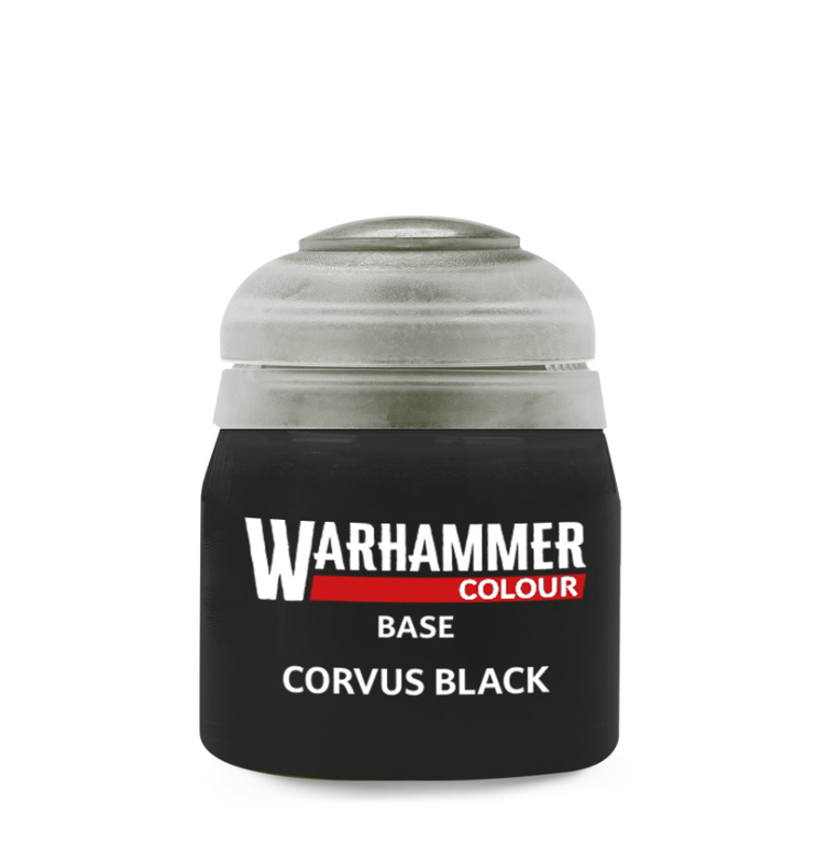 Warhammer Colour Corvus Black Base 12ml