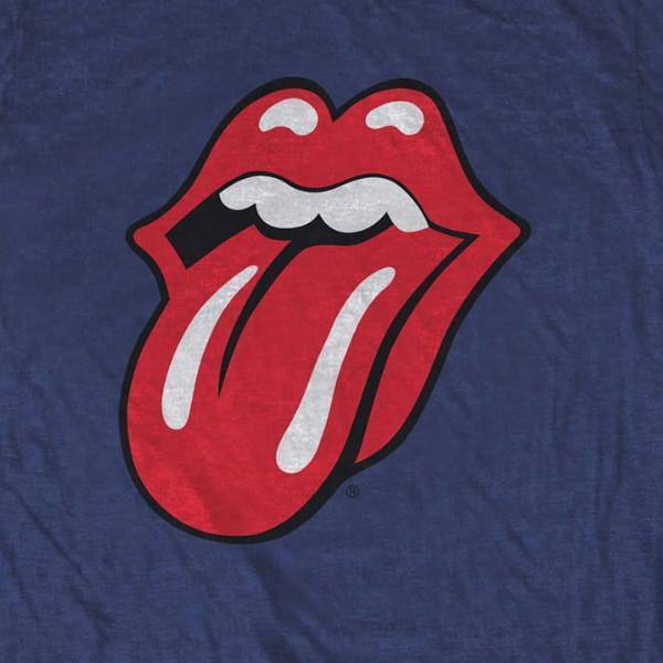 The Rolling Stones Kids T-shirt: Classic Tongue (Navy Blue) - RSTEE03BN