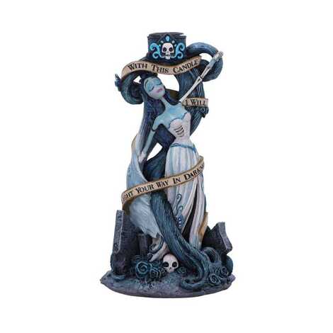 Corpse Bride Candle Holder With This Candle Vow 19 cm - NEMN-B7256C25 