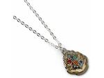 Harry Potter Hogwarts Crest Necklace (silver plated) - EWNX0026