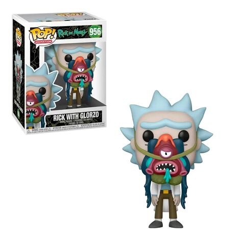 Funko POP! Rick and Morty - Rick with Glorzo Figure #956