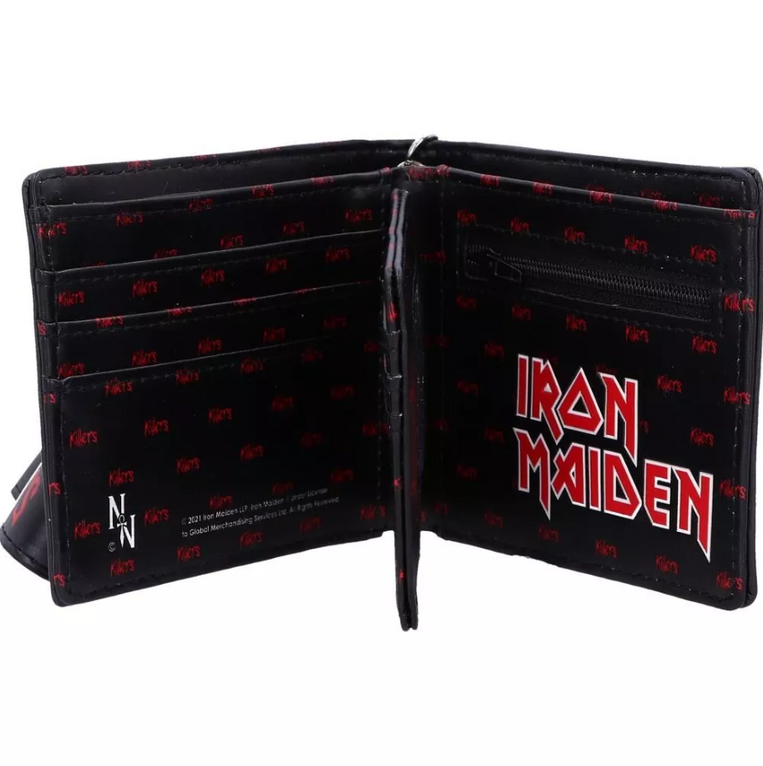 Iron Maiden Bifold Wallet Killers Black - NEMN-B5897V2