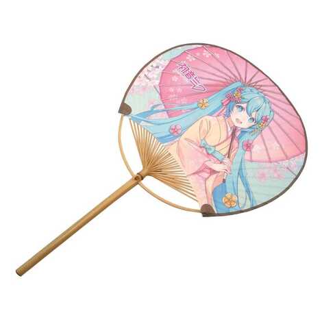 Hatsune Miku Non-Folding Uchiwa Fan Miku Kimono - POPB-PBPF01
