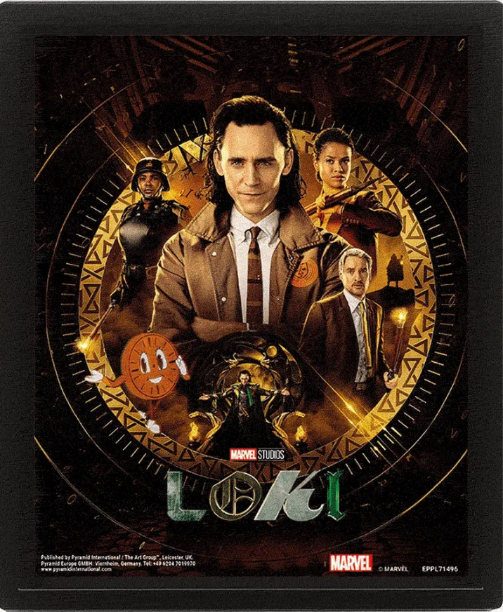 Marvel Loki (Glorious Purpose) 3D Lenticular Poster (Framed) - EPPL71496