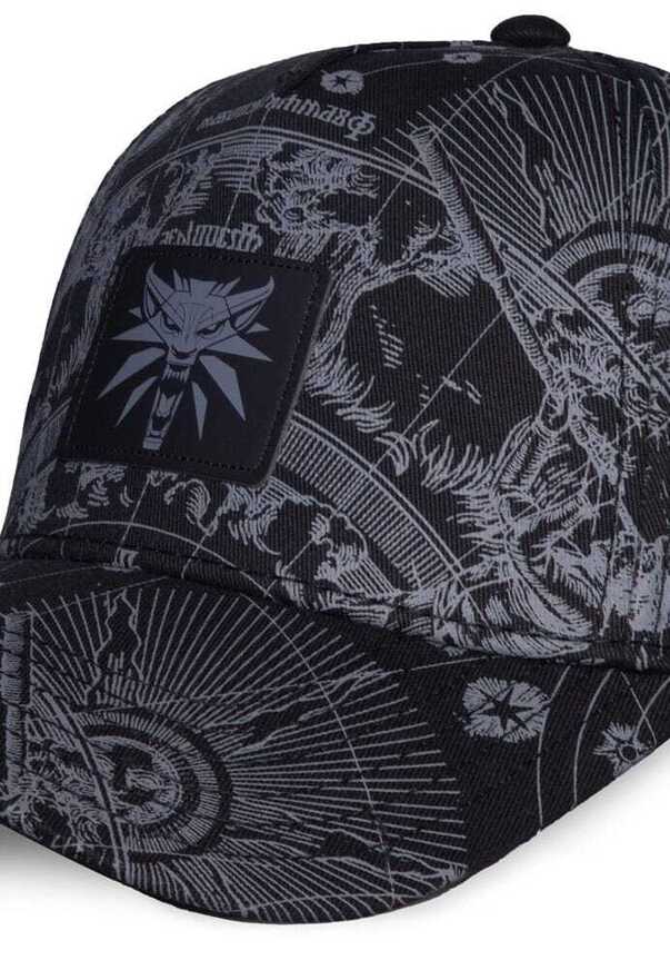 The Witcher Baseball Logo Black - BA272223WTC
