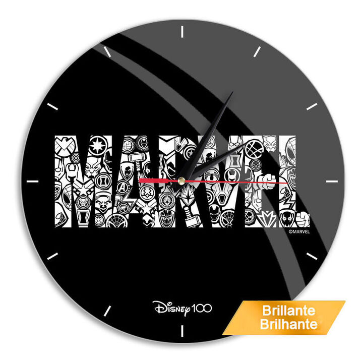 Marvel Logo wall clock - DWC100DISNEY001