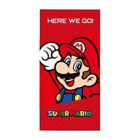 Super Mario Bros Microfibre Beach Towel - NW1331