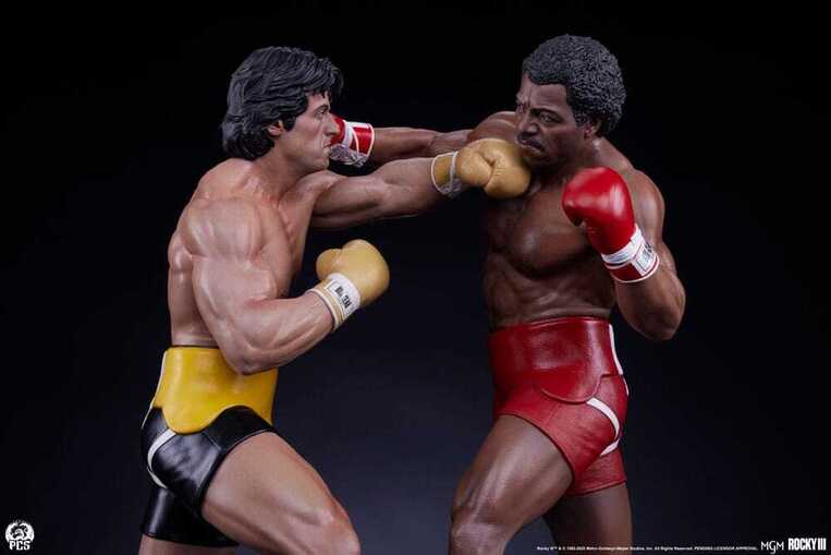 Rocky III Diorama 1/4 Statue Rocky Balboa & Apollo Creed 48 cm - PCSROCKYIIIDIO14
