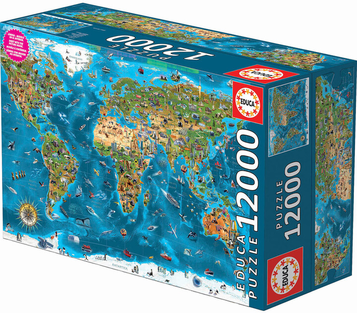 Educa Puzzle Wonders of the World 12000 Pieces