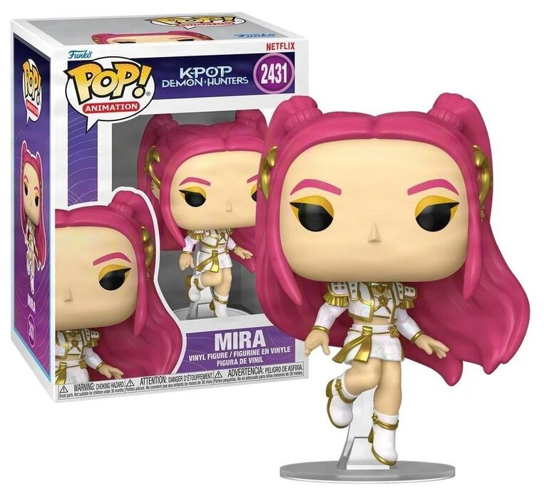 Funko Pop! Animation: K-Pop Demon Hunters - Mira #2431 Vinyl Figure