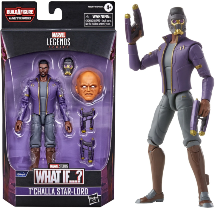 Marvel Legends: What If - T'challa Star Lord (15Cm) Figure - F0329