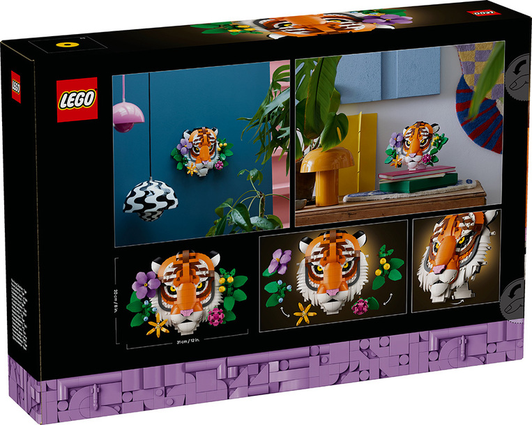 LEGO Art The Fauna Collection-Tiger - 31217