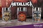 Metallica Shot Glasses Pushead Art 3-Pack - NEMN-B6585A24