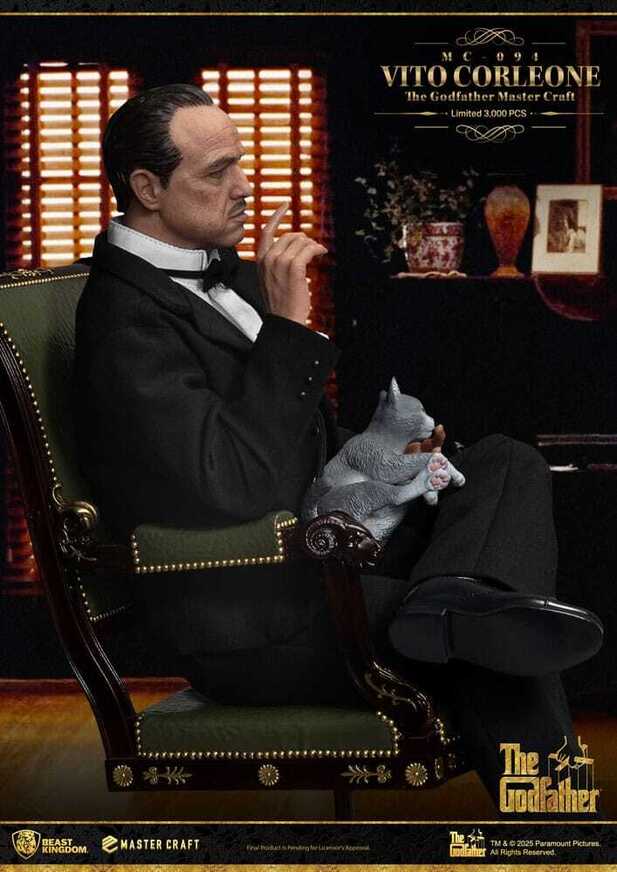 The Godfather Master Craft Statue Vito Corleone 31 cm - BKDMC-094