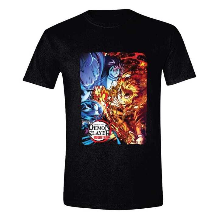 Demon Slayer T-Shirt Water And Flame Black - PCMTS5441DMS