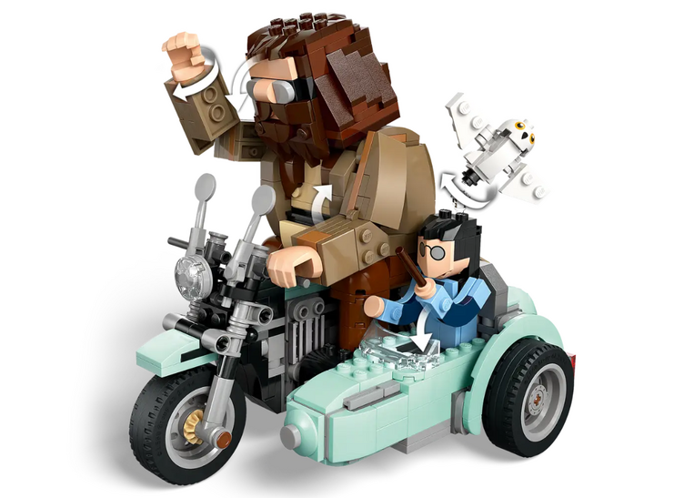 LEGO Harry Potter Hagrid & Harry's Motorcycle Ride - 76443